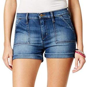 Buffalo David Bitton Cuffed Hem Jean Shorts 28